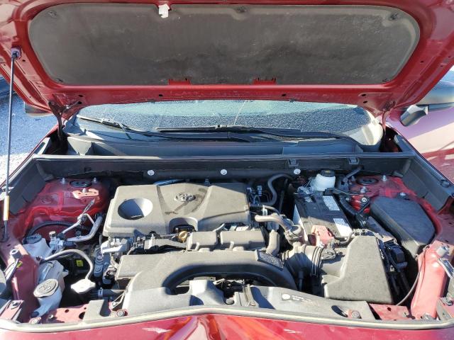 2T3F1RFV7MW238640 - 2021 TOYOTA RAV4 LE RED photo 12