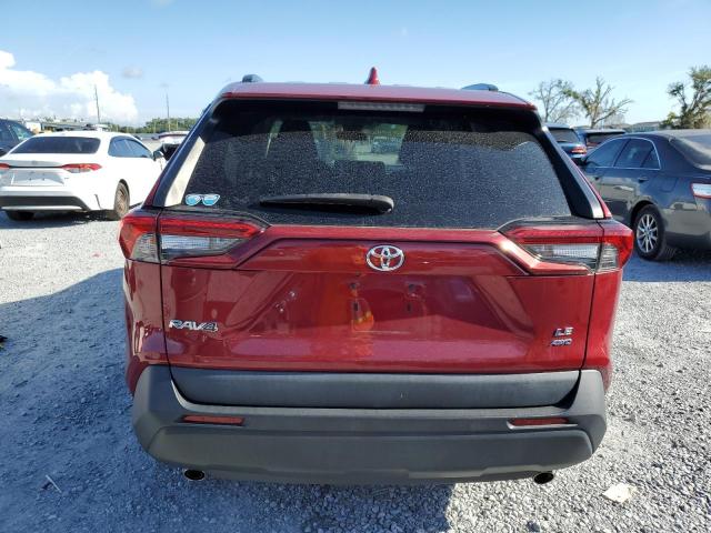2T3F1RFV7MW238640 - 2021 TOYOTA RAV4 LE RED photo 6