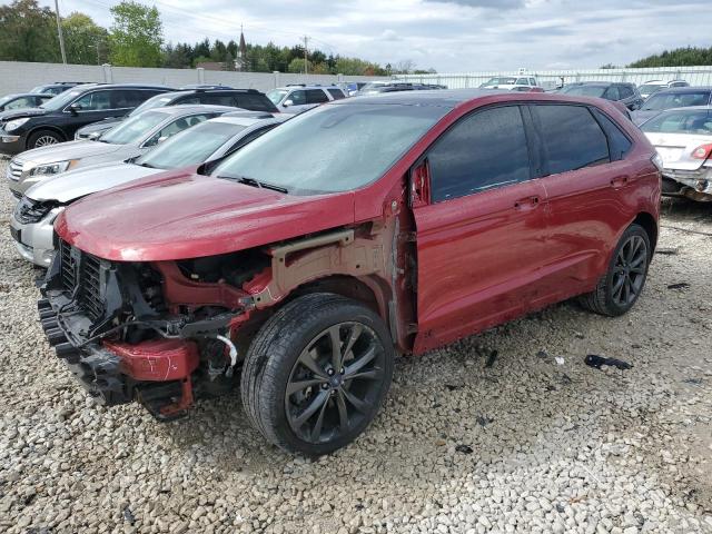 2FMTK4AP8FBC02632 - 2015 FORD EDGE SPORT RED photo 1