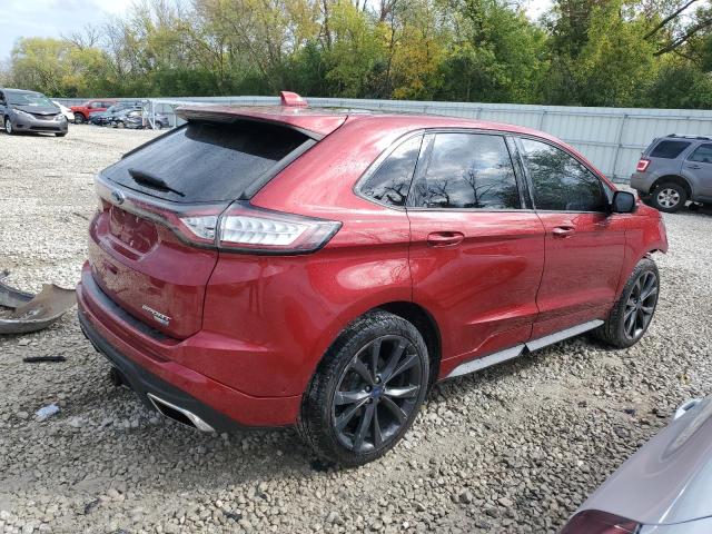 2FMTK4AP8FBC02632 - 2015 FORD EDGE SPORT RED photo 3