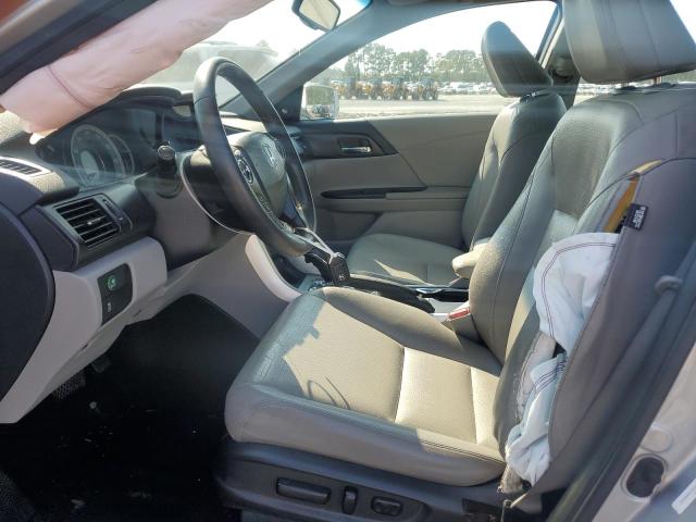 1HGCR3F81DA040395 - 2013 HONDA ACCORD EXL GRAY photo 7