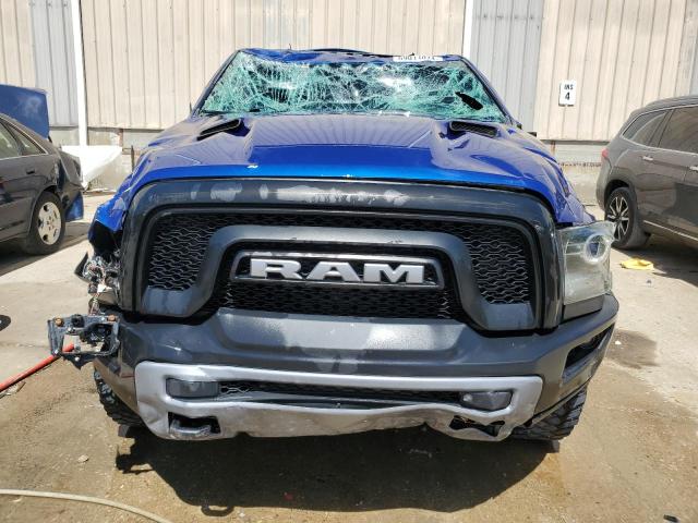 1C6RR7YTXJS159061 - 2018 RAM 1500 REBEL BLUE photo 5