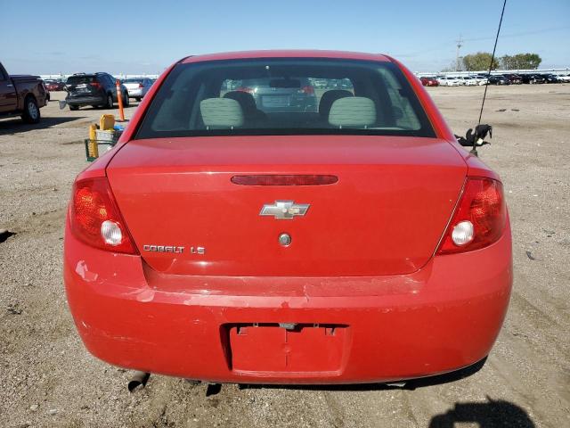 1G1AK58F087325800 - 2008 CHEVROLET COBALT LS RED photo 6