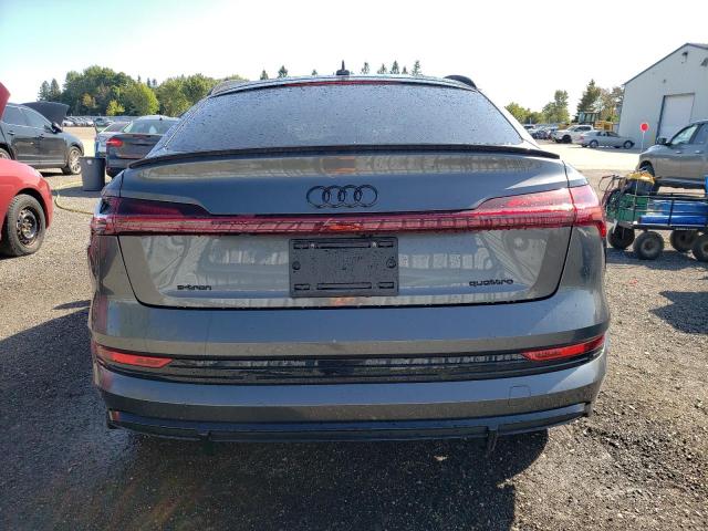 WA13AAGE9PB014389 - 2023 AUDI E-TRON SPORTBACK PRESTIGE GRAY photo 6