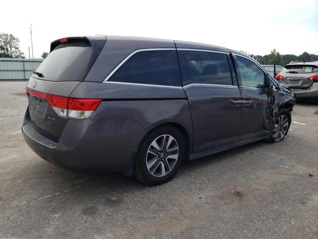 5FNRL5H95GB071561 - 2016 HONDA ODYSSEY TOURING GRAY photo 3