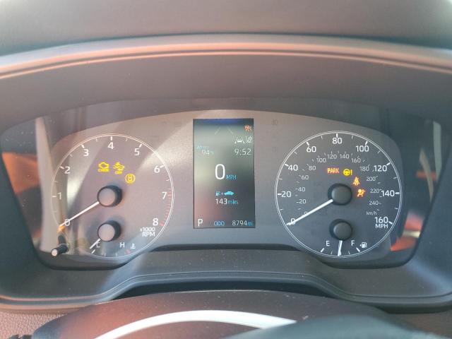 5YFB4MDE0SP244279 - 2025 TOYOTA COROLLA LE GRAY photo 9