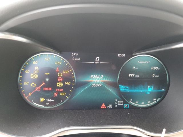 W1N0G8EB5NG103118 - 2022 MERCEDES-BENZ GLC 300 4MATIC WHITE photo 9