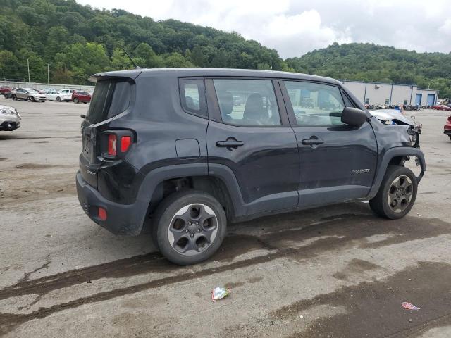 ZACCJBATXGPD09252 - 2016 JEEP RENEGADE SPORT BLACK photo 3
