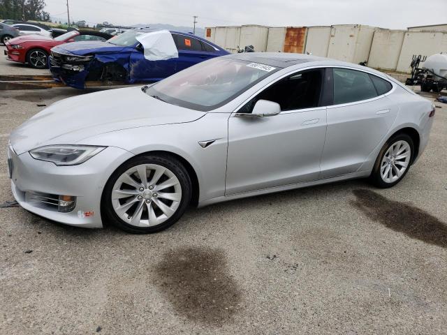 5YJSA1E29GF172691 - 2016 TESLA MODEL S Արծաթագույն լուսանկար 1