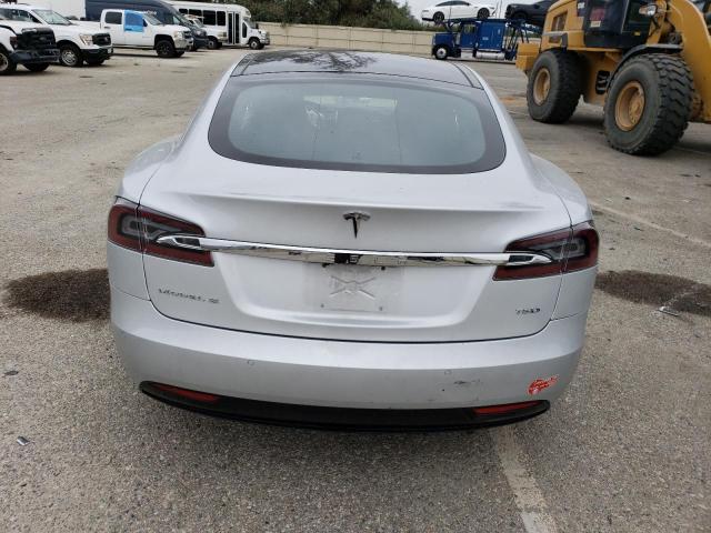 5YJSA1E29GF172691 - 2016 TESLA MODEL S Արծաթագույն լուսանկար 6