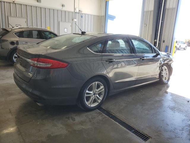 3FA6P0HD6JR273187 - 2018 FORD FUSION SE CHARCOAL photo 3