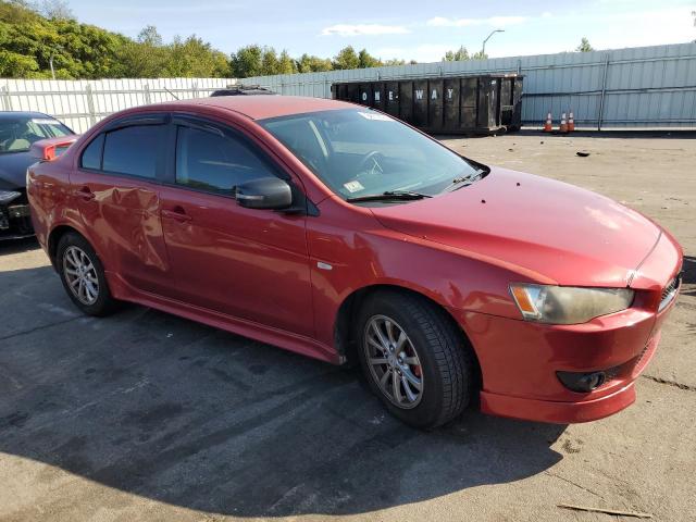 JA32U2FU4AU005827 - 2010 MITSUBISHI LANCER ES/ES SPORT RED photo 4