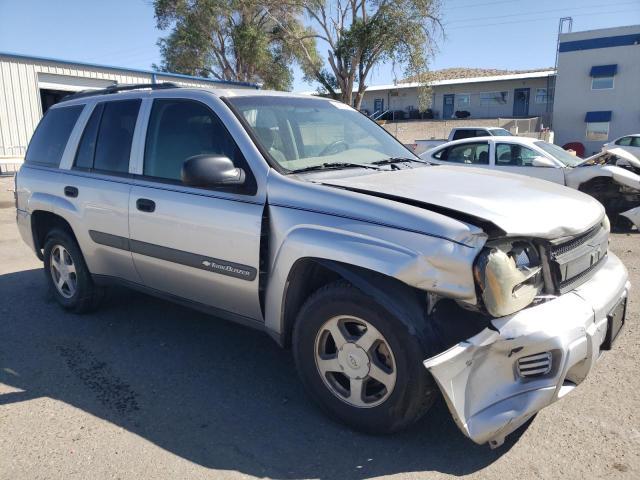 1GNDS13S542418795 - 2004 CHEVROLET TRAIL BLAZ LS GRAY photo 4