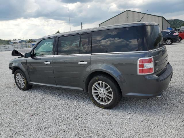 2FMHK6C80GBA04460 - 2016 FORD FLEX SEL GRAY photo 2