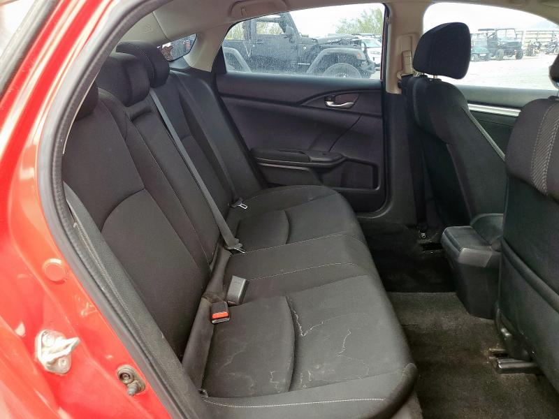 2HGFC2F75HH518826 - 2017 HONDA CIVIC EX RED photo 10