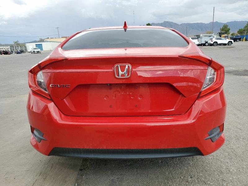 2HGFC2F75HH518826 - 2017 HONDA CIVIC EX RED photo 6