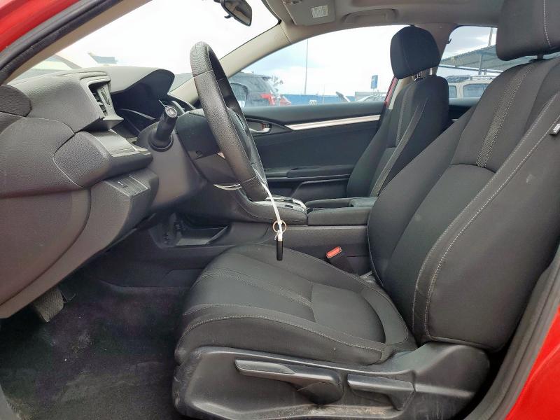 2HGFC2F75HH518826 - 2017 HONDA CIVIC EX RED photo 7