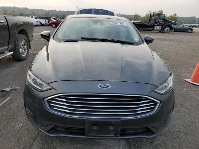 3FA6P0LUXLR266527 - 2020 FORD FUSION SE GRAY photo 5