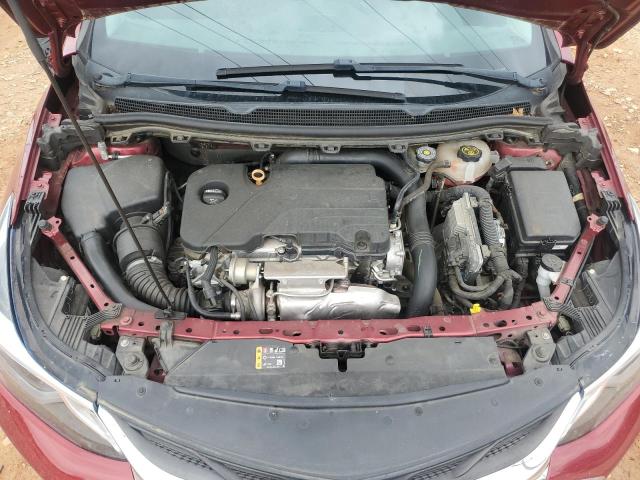 1G1BE5SM1K7132338 - 2019 CHEVROLET CRUZE LT Burdeos foto 11