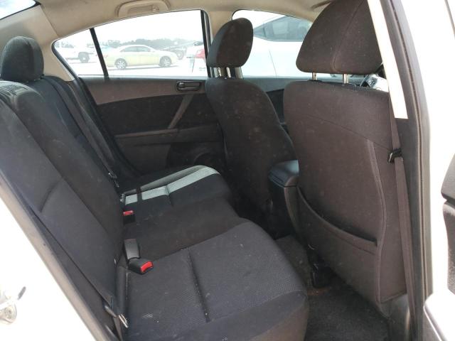 JM1BL1UFXB1375816 - 2011 MAZDA 3 I WHITE photo 10