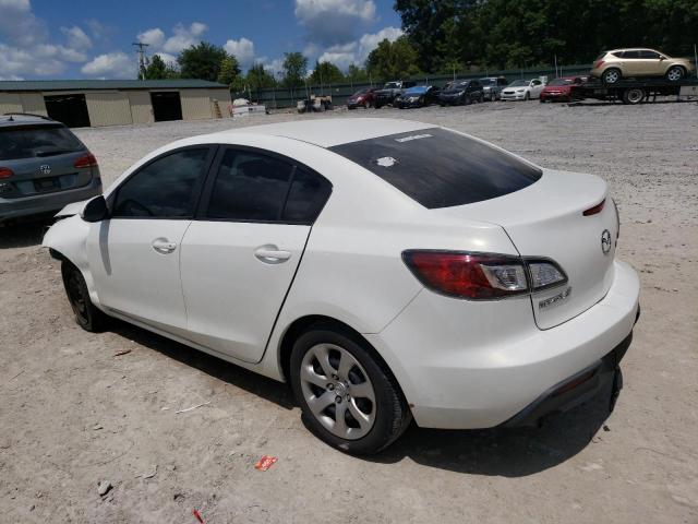 JM1BL1UFXB1375816 - 2011 MAZDA 3 I WHITE photo 2