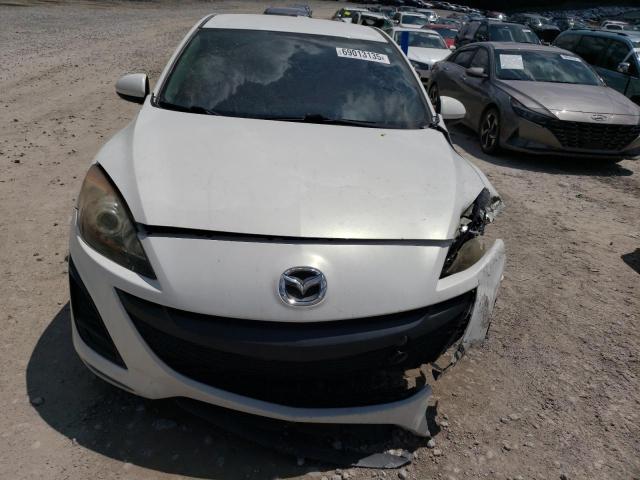 JM1BL1UFXB1375816 - 2011 MAZDA 3 I WHITE photo 5