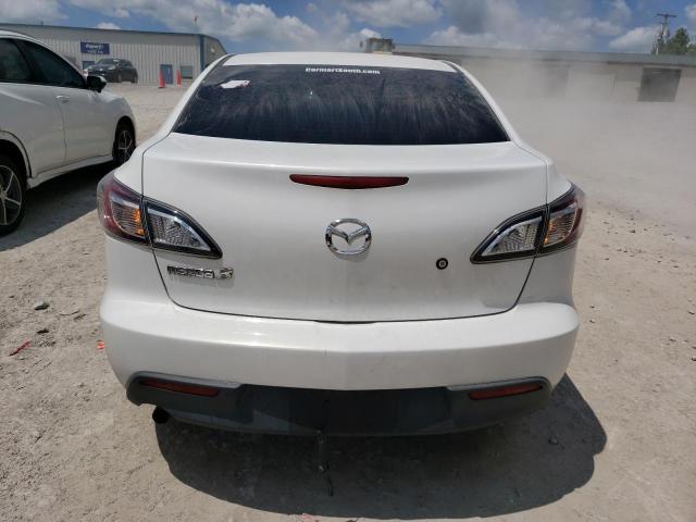 JM1BL1UFXB1375816 - 2011 MAZDA 3 I WHITE photo 6