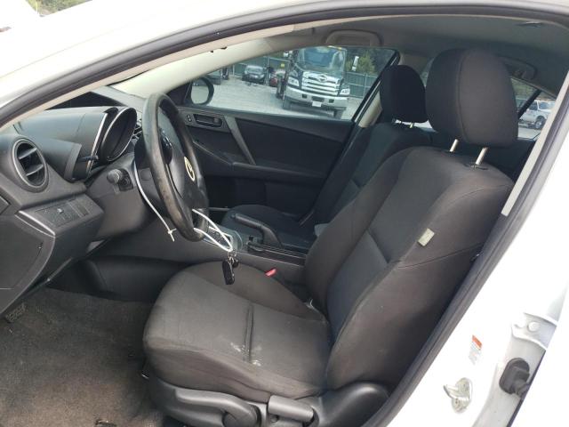 JM1BL1UFXB1375816 - 2011 MAZDA 3 I WHITE photo 7