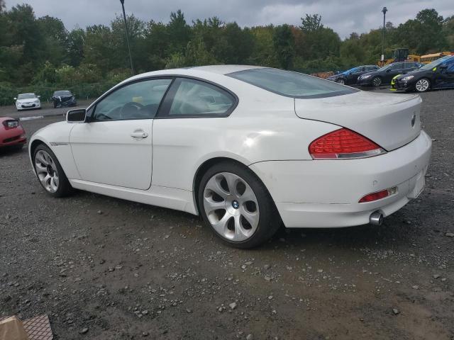 WBAEH73445B215959 - 2005 BMW 645 CI AUTOMATIC WHITE photo 2