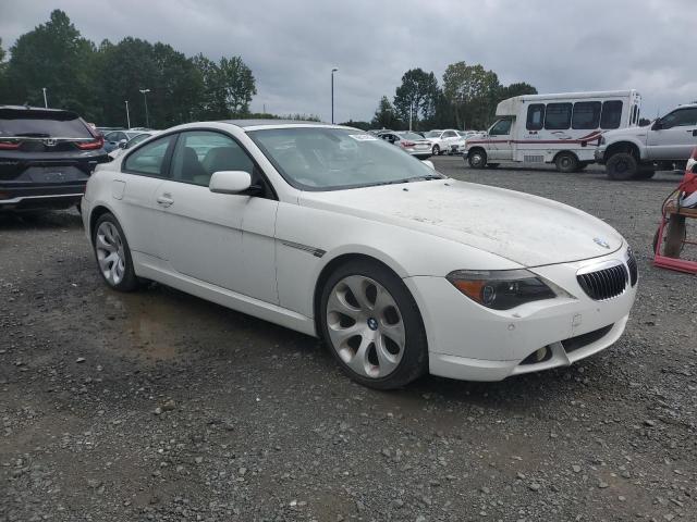 WBAEH73445B215959 - 2005 BMW 645 CI AUTOMATIC WHITE photo 4