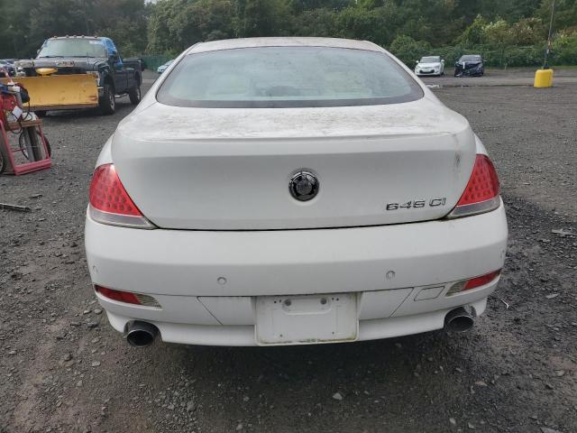 WBAEH73445B215959 - 2005 BMW 645 CI AUTOMATIC WHITE photo 6