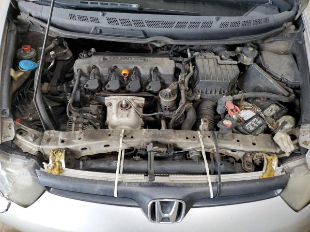2HGFG12896H583320 - 2006 HONDA CIVIC EX SILVER photo 11