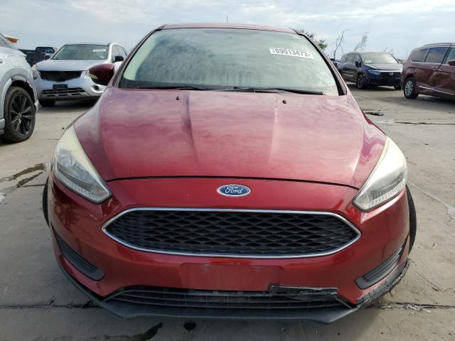 1FADP3K29HL303176 - 2017 FORD FOCUS SE RED photo 5