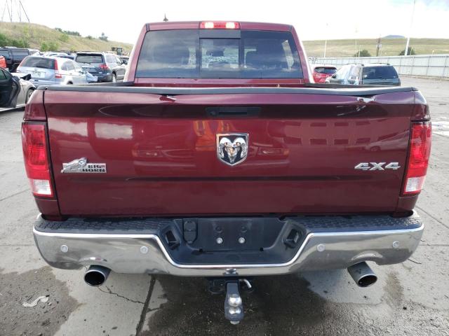 1C6RR7LT2KS548401 - 2019 RAM 1500 CLASS SLT ბურგუნდია ფოტო 6
