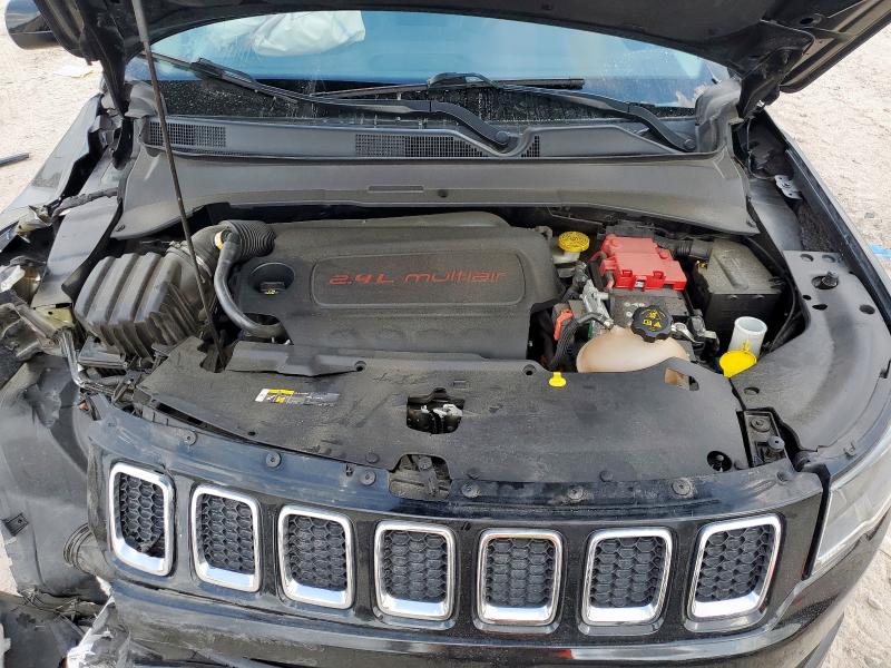 3C4NJDBBXMT584022 - 2021 JEEP COMPASS LATITUDE შავი ფოტო 12