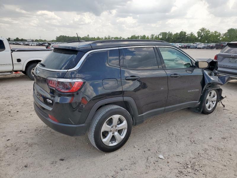 3C4NJDBBXMT584022 - 2021 JEEP COMPASS LATITUDE შავი ფოტო 3