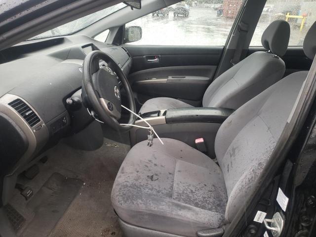 JTDKB20UX77610376 - 2007 TOYOTA PRIUS შავი ფოტო 7