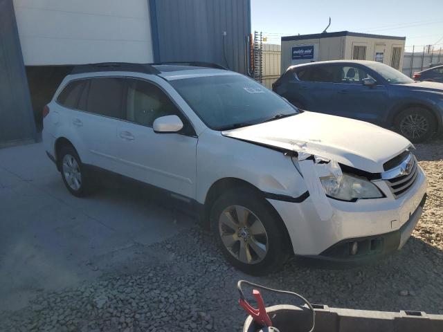 4S4BRDLC6C2270771 - 2012 SUBARU OUTBACK 3.6R LIMITED WHITE photo 4