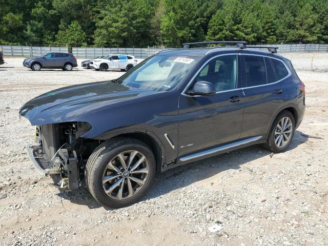 5UXTR9C59JLD59945 - 2018 BMW X3 XDRIVE30I GRAY photo 1