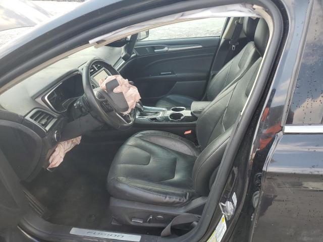 3FA6P0K95DR369692 - 2013 FORD FUSION TITANIUM BLACK photo 7
