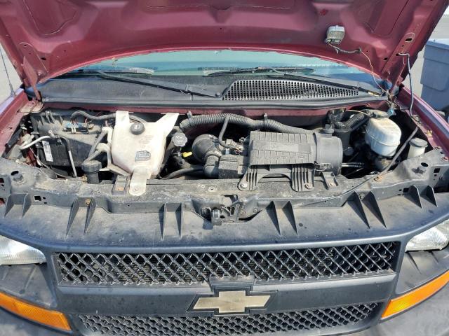 1GAHG39K891171907 - 2009 CHEVROLET EXPRESS G3 BURGUNDY photo 12