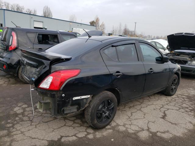 3N1CN7AP6GL837869 - 2016 NISSAN VERSA S BLACK photo 3