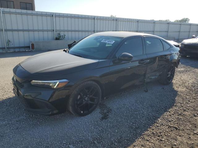 2HGFE2F52NH570421 - 2022 HONDA CIVIC SPORT 黑色 照片 1