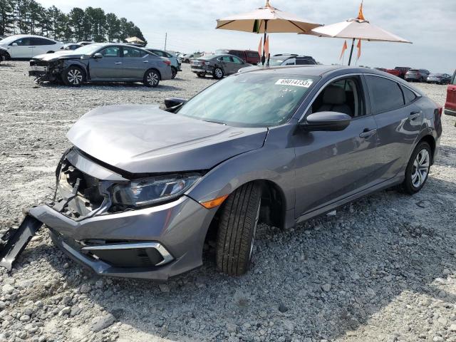 19XFC2F63LE004273 - 2020 HONDA CIVIC LX 灰色 照片 1