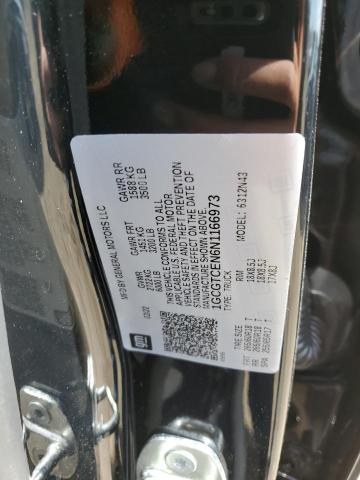 1GCGTCEN6N1166973 - 2022 CHEVROLET COLORADO LT BLACK photo 12