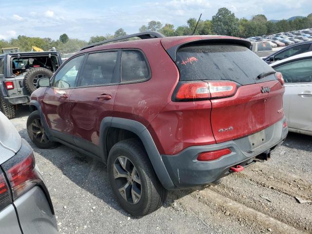 1C4PJMBS9EW277445 - 2014 JEEP CHEROKEE TRAILHAWK RED photo 2