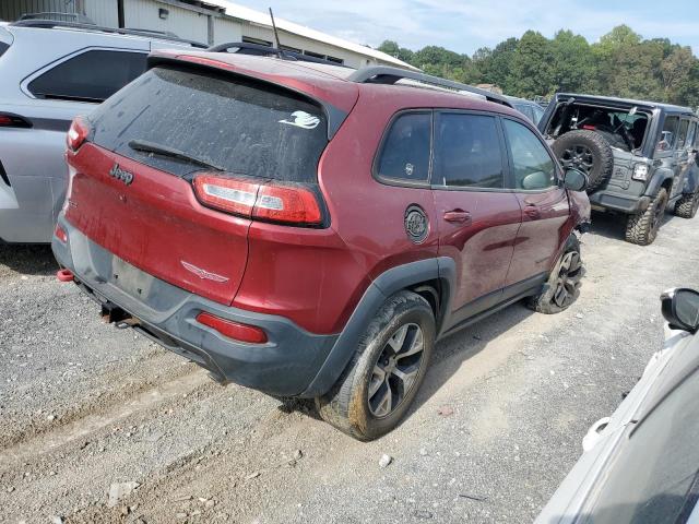 1C4PJMBS9EW277445 - 2014 JEEP CHEROKEE TRAILHAWK RED photo 3