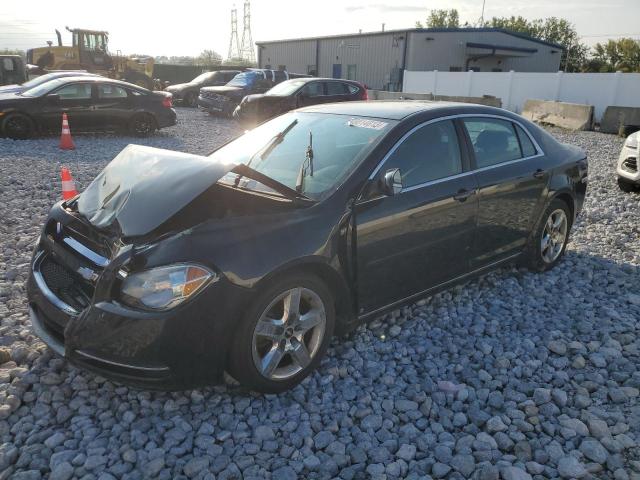 1G1ZH57B884249230 - 2008 CHEVROLET MALIBU 1LT BLACK photo 1