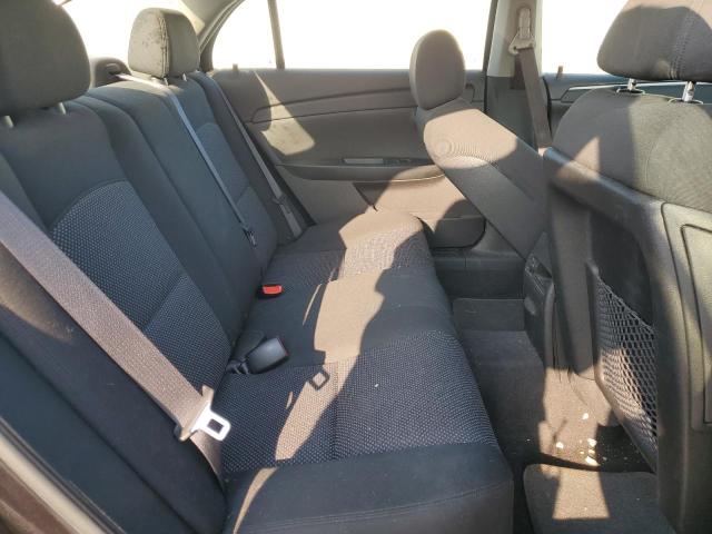 1G1ZH57B884249230 - 2008 CHEVROLET MALIBU 1LT BLACK photo 10