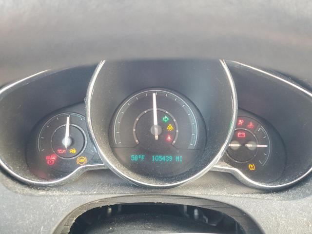 1G1ZH57B884249230 - 2008 CHEVROLET MALIBU 1LT BLACK photo 9